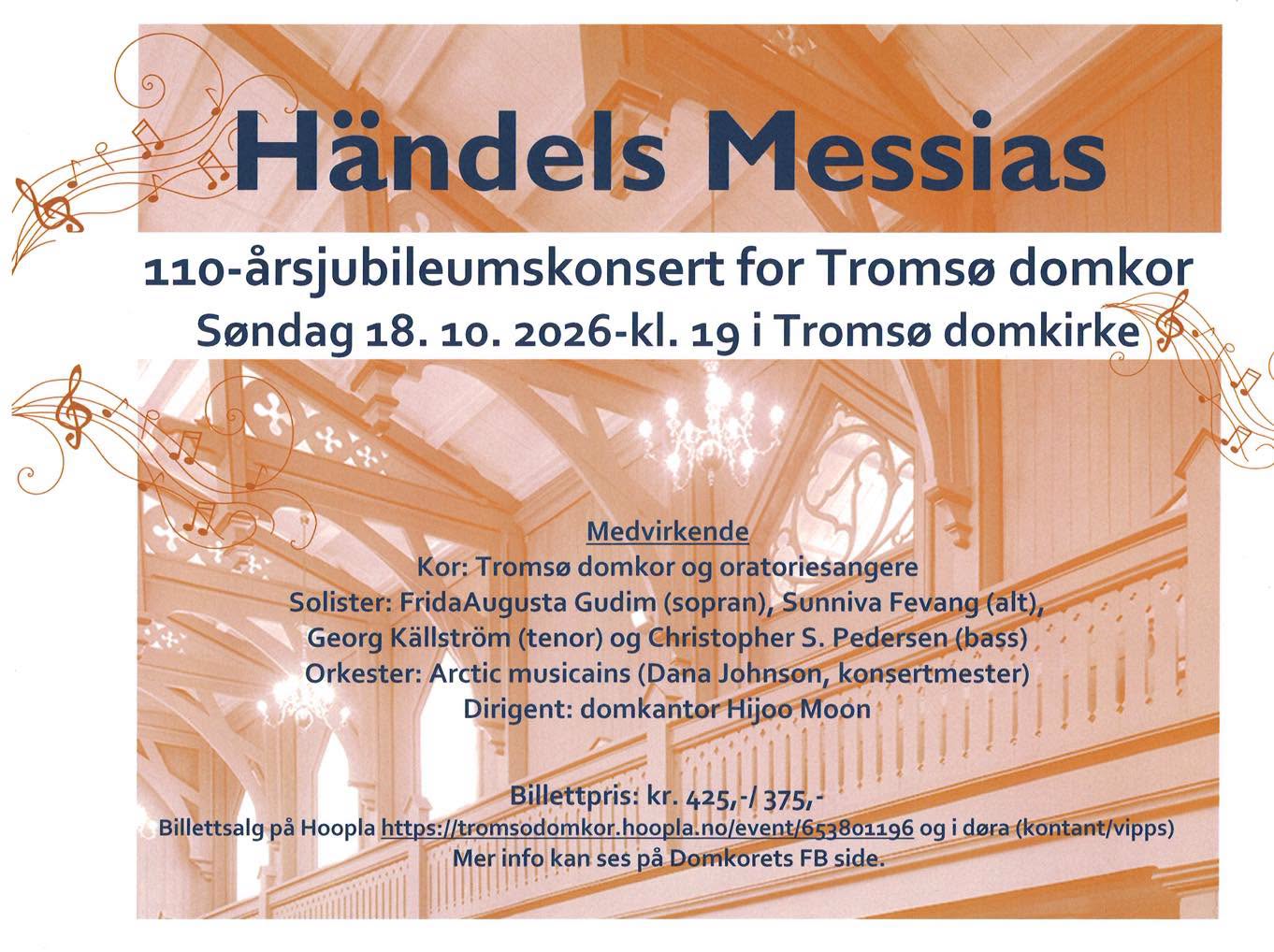 Plakat illustrasjon med konsertinfo